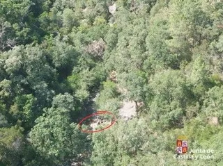 Rescate una mujer en el Chorro, en La Alberca. Foto 112 CyL