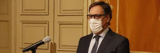 El alcalde de Salamanca, Carlos García Carbayo