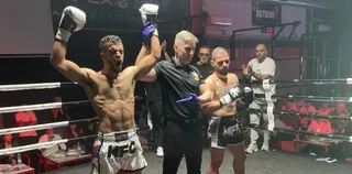El luchador Mohamed Reda gana en su debut como profesional en la prueba de K1