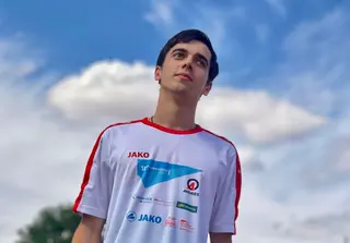 El atleta salmantino Diego Ruíz García