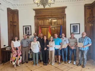 Radioaficionados salmantinos distinguidos por su compromiso con la Red Nacional de Radio de Emergencias | Subdelegación del Gobierno de Salamanca