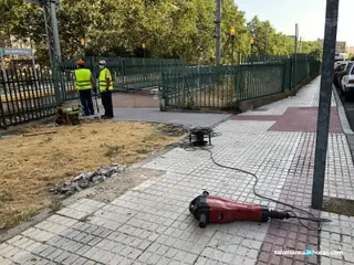 Obras Apeadero Alamedilla corte tren Adif Renfe (5)