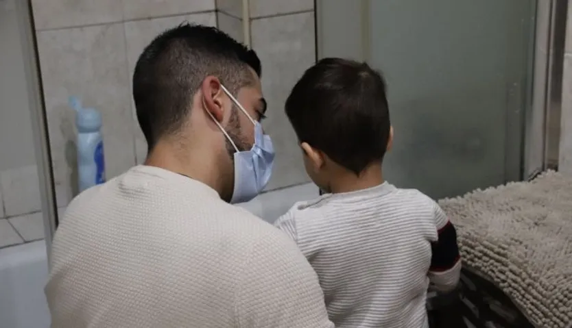 Asier, un niño salmantino con trastorno autista