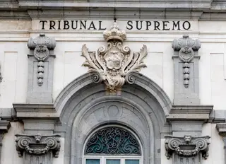 Fachada del Tribunal Supremo, en Madrid (España). EP