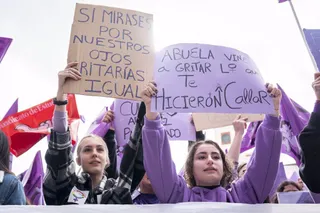 Manifestación feminista, feminismo, 8M. Foto Europa Press