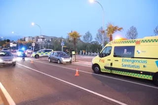 Herida una joven de 22 años en un atropello en el puente Sánchez Fabrés