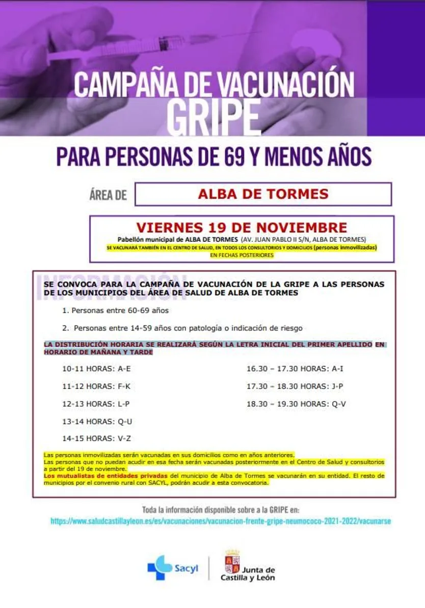 Vacunación ALBA