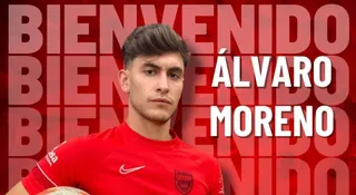 Álvaro Moreno, nuevo jugador de la UD Santa Marta