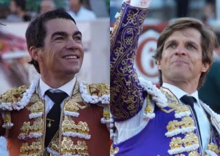 Domingo López Chaves y Julián López 'El Juli'. Fotos S24H