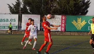 Carlos Rubén, en el duelo amistoso ante la UD Santa Marta | FOTO SALAMANCA24HORAS.COM
