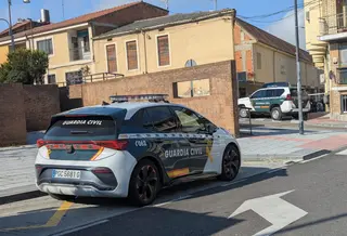 Redada en la calle La Báscula en Ciudad Rodrigo, jueves, 27 de marzo, de 2025