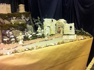 Gran aceptación de la muestra La Navidad en Piedra de Villamayor