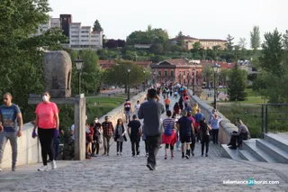 Deporte en cuarentena puente romano coronavirus (4)