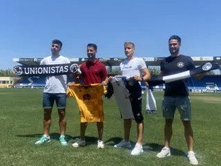 Manu Ramírez, Iván Martínez, Sergio Camus y Erik Ruiz | FOTO SERGIO VILLARDÓN