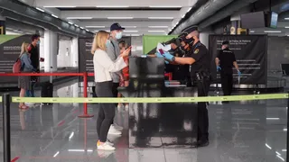 Controles en el aeropuerto de Palma de Mallorca. | EP