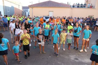 Chupinazo e inicio e las fiestas en Villagonzalo. ARCHIVO 