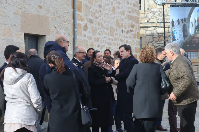 Funeral del empresario Silvestre Sánchez Sierra en Aldearrodrigo