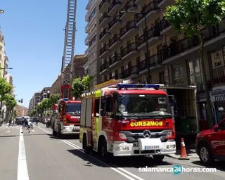 La mala combustión de una caldera moviliza a los bomberos en María Auxiliadora