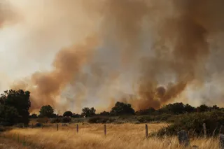 El incendio de Cipérez (IGR2) llega hasta Cerezal de Puertas