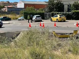 Accidente en Agustinos Recoletos | Foto: S24H
