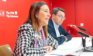 Foto. R.P debate CyL | Rosa Rubio y Fernando Pablos