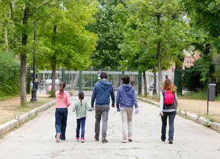 Familia numerosa. Foto EP