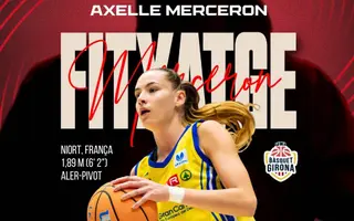 Axelle Merceron, nuevo fichaje de Girona | FOTO UNIGIRONA