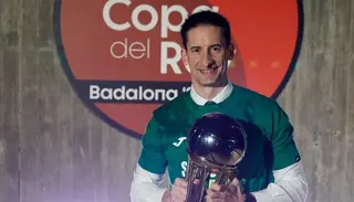Alberto Miranda, campeón de Copa con el Unicaja