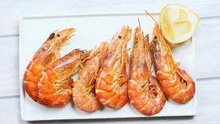 Langostinos cocidos