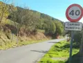 Carretera en la que ha ocurrido el accidente mortal de La Calzada de Béjar