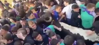 Pánico generado en un encierro en Mondragón