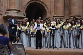 Concierto Coro Tomás Luis de Victoria. Foto de archivo