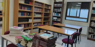 Instalaciones de la biblioteca municipal de Villoria
