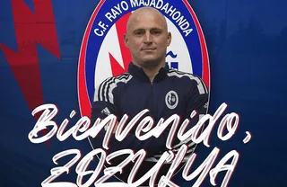 Zozulya, nuevo fichaje del Rayo Majadahonda | FOTO RAYO MAJADAHONDA