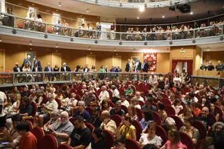 Teatro de Ciudad Rodrigo, imagen de archivo. Fotos Ayuntamiento de Ciudad Rodrigo