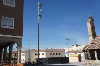 Nuevas farolas en Carbajosa