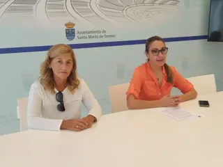 Juana Rubio y Marta Labrador presentan la Semana de la Movilidad en Santa Marta