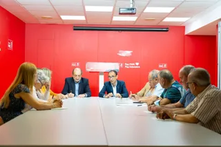 Pensiones. Foto PSOE