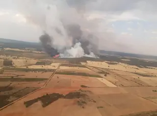 incendio de Losaico (Zamora) EP