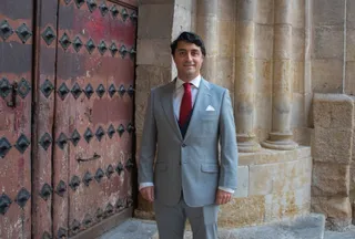 César Gómez Barthe y Celada. Archivo Semana Santa de Salamanca.