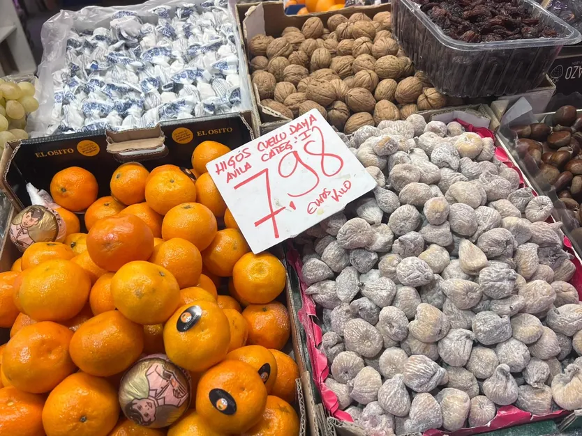 Frutería en el Mercado Central
