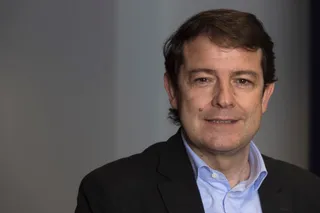 Alfonso Fernández Mañueco, candidato a la presidencia de la Junta de Castilla y León