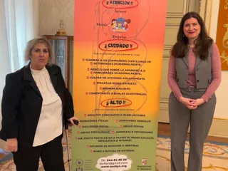 Presentación del Semáforo contra la violencia en Salamanca