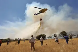 Incendio forestal en San Felices de los Gallegos. Fotos Vicente, ICAL (9)