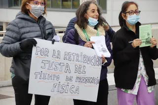 concentración de enfermeros