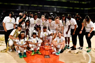Katie Lou con Seattle Storm