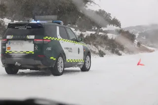 Guardia Civil de tráfico, nieve (3)