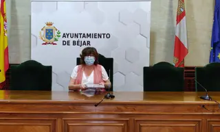 Elena Martín Vázquez, alcaldesa de Béjar