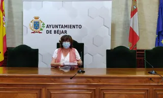 Elena Martín Vázquez, alcaldesa de Béjar