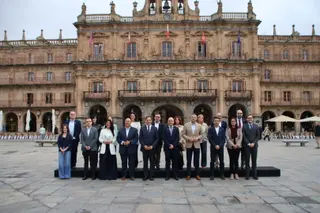Reunión de la Red Huellas de Teresa en Salamanca. 